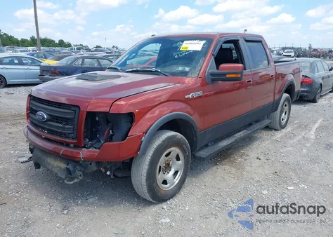 2014 Ford F-150 Fx4 z USA, uszkodzony, nr VIN 1FTFW1EFXEKF71051